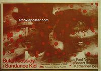 v298 BUTCH CASSIDY & THE SUNDANCE KID Polish movie poster '83 cool!