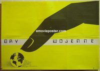 v461 WARGAMES Polish movie poster '83 cool M. Wasilewski artwork!