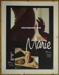 y146 HAIL MARY linen French 16x20 movie poster '85 Jean-Luc Godard