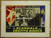 y281 MAN IN THE WHITE SUIT linen Italian photobusta movie poster '52