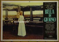 y271 BELLE DE JOUR #1 linen Italian photobusta movie poster '68 Deneuve