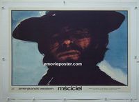 y033 HIGH PLAINS DRIFTER linen Polish movie poster 73 Clint Eastwood