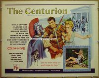 z132 CENTURION half-sheet movie poster '62 John Drew Barrymore