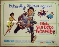 z253 FITZWILLY half-sheet movie poster '68 Dick Van Dyke