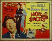 z360 HOT SHOTS half-sheet movie poster '56 Bowery Boys, Lansing