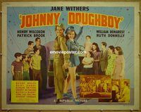 z415 JOHNNY DOUGHBOY style A half-sheet movie poster '42 Jane Withers