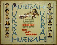 z459 LAST HURRAH half-sheet movie poster '58 John Ford