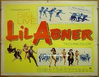 z479 LI'L ABNER half-sheet movie poster '59 Julie Newmar