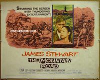 z555 MOUNTAIN ROAD half-sheet movie poster '60 James Stewart