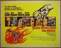 z725 SHAKE HANDS WITH THE DEVIL style B half-sheet movie poster '59 Cagney