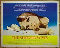 z769 STEPFORD WIVES half-sheet movie poster '75 Katharine Ross