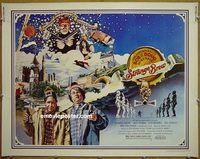 z776 STRANGE BREW half-sheet movie poster '83 Rick Moranis, Dave Thomas