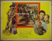 z913 YEARLING style B half-sheet movie poster '46 Gregory Peck classic!