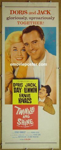 a446 IT HAPPENED TO JANE insert movie poster R61 Doris Day, Lemmon