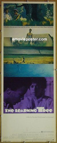 a508 LEARNING TREE insert movie poster '69 Gordon Parks