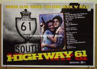 c148 HIGHWAY 61 Australian special movie poster '91 rock&roll!