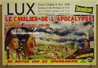 c512 CHIEF CRAZY HORSE Belgian movie poster '55 Victor Mature