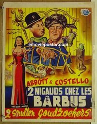 c514 COMIN' ROUND THE MOUNTAIN Belgian movie poster '51 A & C!