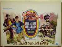 c528 FINIAN'S RAINBOW Belgian movie poster '68 Astaire, Clark