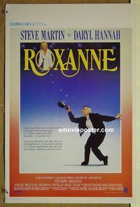 c578b ROXANNE Belgian movie poster '87 Steve Martin, Daryl Hannah