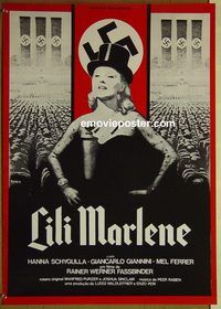 c406 LILI MARLEEN German A1 movie poster '81 Giannini, Fassbinder