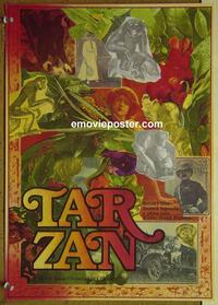 c426 GREYSTOKE Czech 11x16 movie poster '83 Christopher Lambert as Tarzan