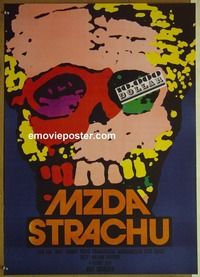 c482 SORCERER Czech movie poster '77 Friedkin, crazy image!