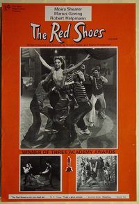 c114 RED SHOES English one-sheet movie poster R50s Moira Shearer, Powell