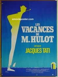 c206 MR HULOT'S HOLIDAY French movie poster R70s Jacques Tati