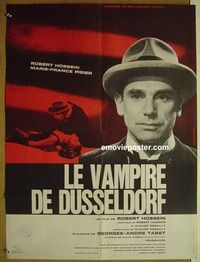 c207 SECRET KILLER French movie poster '65 Robert Hossein