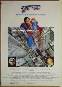 c415 SUPERMAN German movie poster '78 Chris Reeve, Kidder