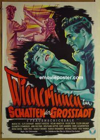c424 WIENERINNEN IM SCHATTEN DER GROSSTADT German movie poster '52