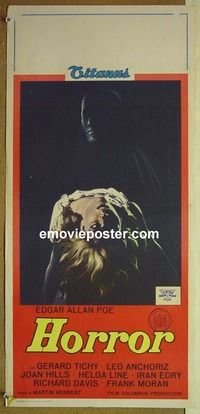 c325 BLANCHEVILLE MONSTER Italian locandina movie poster '63 haunted!