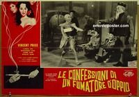 c356 CONFESSIONS OF AN OPIUM EATER Italian photobusta movie poster '62