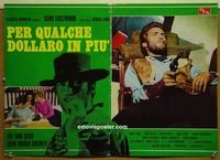 c357 FOR A FEW DOLLARS MORE Italian photobusta movie poster R70s Eastwood