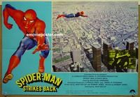 c367 SPIDER-MAN STRIKES BACK Italian photobusta movie poster '78