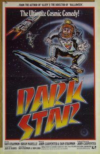 c063 DARK STAR commercial poster '79 John Carpenter