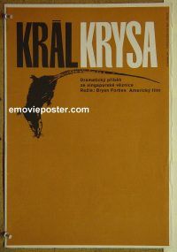 d278 KING RAT Czechoslavakian movie poster '65 WW II, Segal, Benetra art!