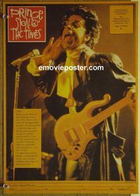d304 SIGN 'O' THE TIMES East German movie poster '88 Prince concert!