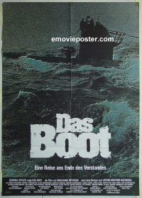 d227 DAS BOOT German 33x47 movie poster '82 German WWII classic!