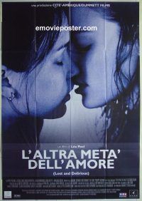 d404 LOST & DELIRIOUS Italian one-panel movie poster '01 Piper Perabo