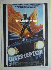 d407 MAD MAX Italian one-panel movie poster '80 cool different image!