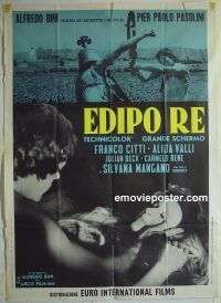d416 OEDIPUS REX Italian one-panel movie poster '67 Pier Paolo Pasolini