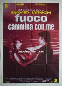 d441 TWIN PEAKS: FIRE WALK WITH ME Italian one-panel movie poster '92 Lynch