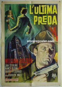 d442 UNION STATION Italian one-panel movie poster R64 William Holden