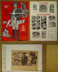 d502 KANSAN movie pressbook '43 Richard Dix, Jane Wyatt