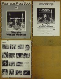 d557 TALES THAT WITNESS MADNESS movie pressbook '73 Kim Novak