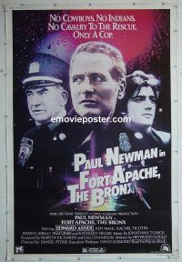 e463 FORT APACHE THE BRONX 40x60 movie poster '81 Paul Newman