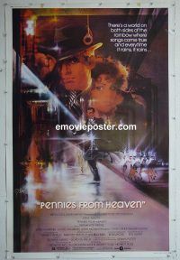 e487 PENNIES FROM HEAVEN 40x60 movie poster '81 Steve Martin