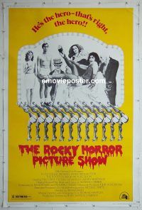 e495 ROCKY HORROR PICTURE SHOW 40x60 movie poster '75 Tim Curry